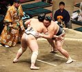 朝乃山４連勝　大相撲初場所４日目