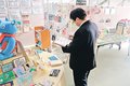 高校図書館の活動知って　県立図書館、生徒の手作りポップ紹介