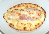 白菜と生ハムのグラタン