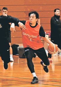 今季加入の宮本に注目　グラウジーズ２０日から黒部で琉球戦、攻守で流れ呼び込む
