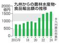 九州７県の農水産輸出、過去最高