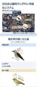 鳥の種類、さえずりでＡＩが特定