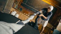 デニムと和紙の融合?【大阪・関西万博 和紙アート立山から世界へ<6>「岡山」】<br />