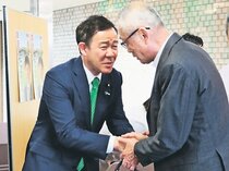 「説明責任果たす」　国政報告で田畑氏、富山市議選影響にも言及