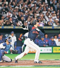 ＷＢＣで侍Ｊ圧勝発進　台湾に１３－０、大谷先制満塁弾
