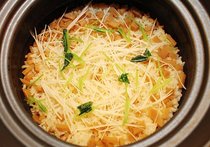 ショウガの土鍋ご飯