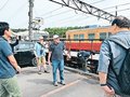 鉄道王国、ファン満喫　富山でまち歩きツアー、専門家が車両解説