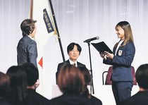 ミラノ五輪へ結団式　フィギュア坂本　「元気と笑顔を」