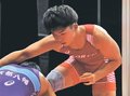 レスリング男子８０キロ級の大庭（高岡向陵）準々決勝敗退　全国高校総体