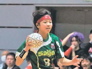 氷見西條女子、逆転負け　春中ハンド第４日