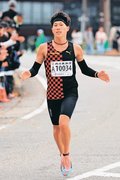 県勢トップで男子３位の石川、自己新に「驚き」　富山マラソン
