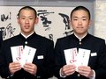 水島・山本さん（朝日中２）が活躍誓う　３月に硬式野球全国大会に出場