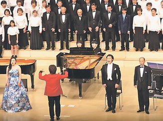 復興に向け１０００人の第九　氷見で２７年に演奏会計画