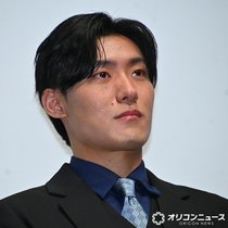 松谷鷹也、演じた故・横田慎太郎選手を想い涙 映画『栄光のバックホーム』ワールド・プレミア