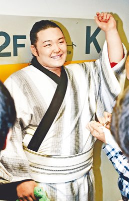 新十両１０勝「上出来」　朝乃山、自信深め次も２桁