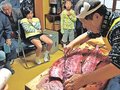砺波の子ども食堂に寒ブリ１本届く　市内の男性から