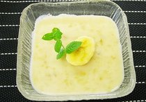 バナナの豆乳ムース