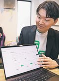 建設現場、ＬＩＮＥで管理　富山大発ベンチャー「ＧＥＮＬＹ」