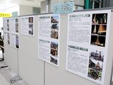 県内で既に登録されている三つの祭りを含めた全国の山・鉾・屋台行事を解説したパネル展