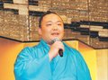 「名古屋場所で再十両」　朝乃山、東京県人会連合会懇親のつどいで意気込み