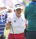 岩井千怜、米女子ゴルフ初優勝