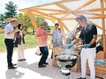 バーベキュー手ぶらで　立山・常願寺川公園に新施設