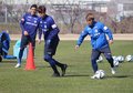 カターレ 地元拠点での練習開始　選手「気持ち引き締まる」