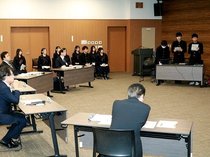 地域課題の解決へ、射水の３高校が活動の成果報告