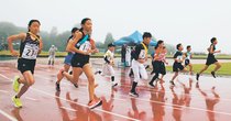 中学男子は「A.C.TOYAMA」優勝 魚津カップジュニア駅伝