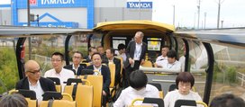 開放感のある車内空間