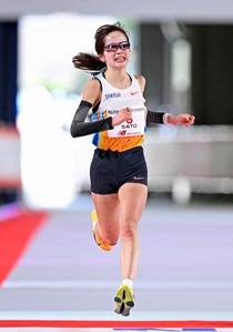 佐藤早也伽が日本勢最高の２位