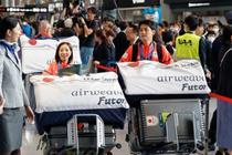 ミラノ五輪から日本選手団が帰国