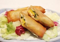 トウモロコシの春巻