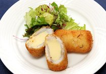 タラとジャガ芋のフライ