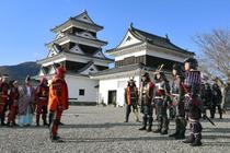 ２０歳の門出祝い城主体験