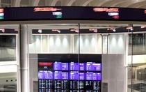 東証続落、終値は４万９３８３円