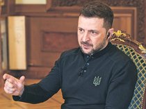 全領土の武力奪還困難　ゼレンスキー氏単独会見、「外交でロシア占領地回復」