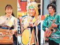 春だよチンドン集合♪　富山・４日前夜祭５、６日コンクール　松川沿いで夜桜流し