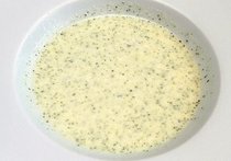 大葉のヴィシソワーズ（ポタージュスープ）