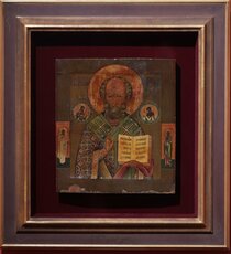 コレクションへのいざない＋（プラス）＜１５＞　西田美術館　クリスマスにぴったりな「サンタのモデル」のイコン