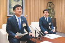 武田議長が県議選定数案提示「全会一致に努力」　２減・合区なし・選挙区名変更