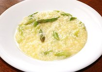 アスパラのリゾット