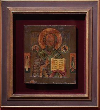 コレクションへのいざない＋（プラス）＜１５＞　西田美術館　クリスマスにぴったりな「サンタのモデル」のイコン