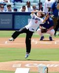 マリニンがドジャース戦で始球式