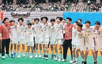 氷見西條男子２連覇　春中ハンド、ＧＨＲ（群馬）に２５－２４