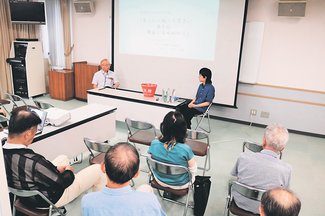 「原爆は過去ではない」　舟橋で被ばく２、３世が核廃絶訴え