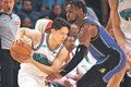 河村がＮＢＡ初得点　八村は体調不良で欠場
