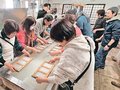 和紙すき体験、南砺を満喫　友好都市・武蔵野からツアー