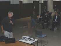 地震や豪雨で被災、能登の現状伝える　小矢部で現地の人が講演