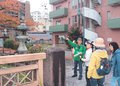 富岩運河・神通川巡る　立山黒部ジオパーク、富山市中心市街地で歴史学ぶ